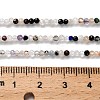 Natural & Synthetic Mixed Gemstone Beads Strands G-RM2025-A16-2mm-B-5