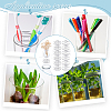 12Pcs 2 Styles Acrylic Mason Can Breeding Top Findings FIND-NB0006-59-5