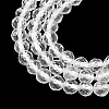 Natural Quartz Crystal Beads Strands G-H336-A11-02-4