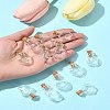 12Pcs 6 Styles Glass Bottle for Bead Containers BOTT-FS0001-05-9