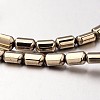 Electroplate Non-magnetic Synthetic Hematite Bead Strands G-F300-01B-06-1