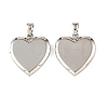 Brass Locket Pendants KK-CBA7157-08P-1