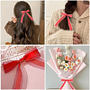 1Roll Solid Color Organza Ribbons ORIB-CY0001-02K-4