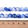 Natural Dyed Persian Jade Beads Strands X-G-Q609-8mm-01-5