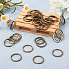 Alloy Split Key Rings PALLOY-TAC0001-01A-AB-5