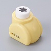 Random Single Color or Random Mixed Color Mini Plastic Craft Punch Sets for Scrapbooking & Paper Crafts AJEW-F003-11B-2
