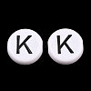 Opaque Acrylic European Beads AC-CBA3BDD-01K-1