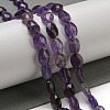 Natural Amethyst Beads Strands G-P544-D05-01-2