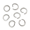 Non-Tarnish 304 Stainless Steel Open Jump Rings X-STAS-E066-01-3mm-1