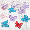 Gorgecraft 25Pcs 5 Colors Organza Wedding Decorations DIY-GF0005-93-5