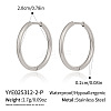 304 Stainless Steel Huggie Hoop Earrings for Women GR9460-1-1