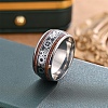 Titanium Steel Finger Rings PW-WG46706-03-1