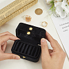 1Pc Mini Rectangle Velvet Ring Storage Boxes with Snap Buttons CON-BBC0001-19-3