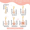 Flower Stitch Markers HJEW-AB00275-2