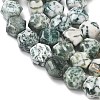 Natural Tree Agate Beads Strands G-G463-A07-10x11mm-4