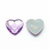 Acrylic Rhinestone Flat Back Cabochons GACR-Q009-25x25-13-2