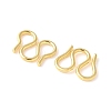 304 Stainless Steel S-Hook Clasps STAS-Z124-04C-G-2