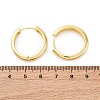 Brass Huggie Hoop Earrings EJEW-F260-01B-G-2