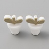 Leaf Pot Food Grade Eco-Friendly Silicone Beads SIL-WH0014-18A-1