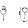 Iron Screw Eye Pin Peg Bails IFIN-PH0014-05S-2