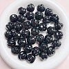 Opaque Acrylic Beads OACR-H034-39L-1