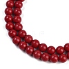 Synthetic Coral Beads Strands X-CORA-M003-03C-2