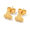 Brass Stud Earrings for Women LS-KK-U006-02G-02-1