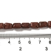 Natural Red Sesame Jasper Beads Strands G-G085-A14-01-4