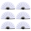 Oxford Cloth & Plastic Folding Fan AJEW-WH0696-500A-1