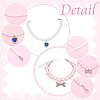 4 Styles Alloy Pet Collar AJEW-DR0001-73-3