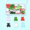 36Pcs Alloy Enamel Pendants ENAM-FS0002-88P-8