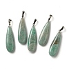 Natural Amazonite Pendants G-Q192-07P-04-1