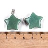 Natural Green Aventurine Pendants G-Q172-09P-09-3