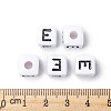 Letter Acrylic European Beads OPDL-R050-10mm-E-4