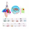 DIY Diamond Painting Hanging Woven Net/Web with Feather Pendant Kits LS-DIY-I084-06-2