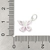 925 Sterling Silver Micro Pave Cubic Zirconia Pendants STER-Q002-03B-3