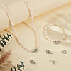 6Pcs Brass Micro Pave Clear Cubic Zirconia Fold Over Clasps KK-BC0015-10P-4