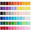 66Pcs Non Woven Fabric DIY-TAC0016-67A-2