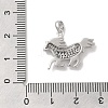 Brass Micro Pave Cubic Zirconia Pendants KK-Z073-17P-3