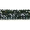 Transparent Electroplate Glass Beads Strands LS-EGLA-A039-T2mm-B25-1