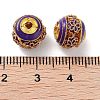 Alloy Enamel Beads ENAM-B001-08S-4