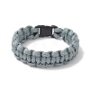 6Pcs 6 Colors 7 Inner Cores Polyester & Spandex Cord Braided Bracelets for Men Women BJEW-JB12509-4