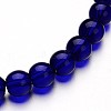 Glass Round Bead Strands GLAA-I028-10mm-13-1