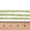 Natural Peridot Beads Strands X-G-B107-A06-01A-4