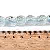 Handmade Foil Lampwork Beads Strands FOIL-C002-01F-4
