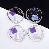 Transparent Resin Cabochons LS-X-CRES-S362-013A-02-1