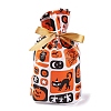 50Pcs Rectangle Halloween Candy Plastic Bags ABAG-U001-01P-2