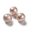 UV Plating Opaque Acrylic Beads OACR-L013-002F-3