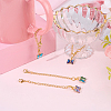 1Bag Butterfly Alloy Glass Water Bottle Charms HJEW-BM0001-58-4