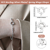 12Pcs Brass Spring Ring Clasps KK-BBC0024-17A-2